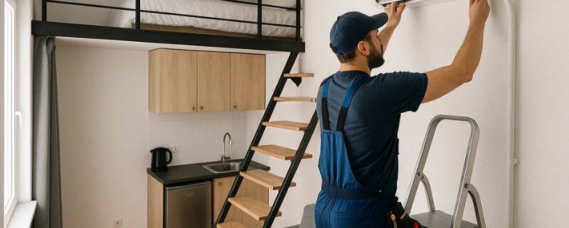 mikroapartament-klimatyzacja mikroapartament wrocław